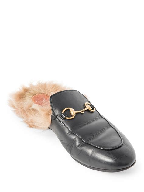 fur lined loafers
